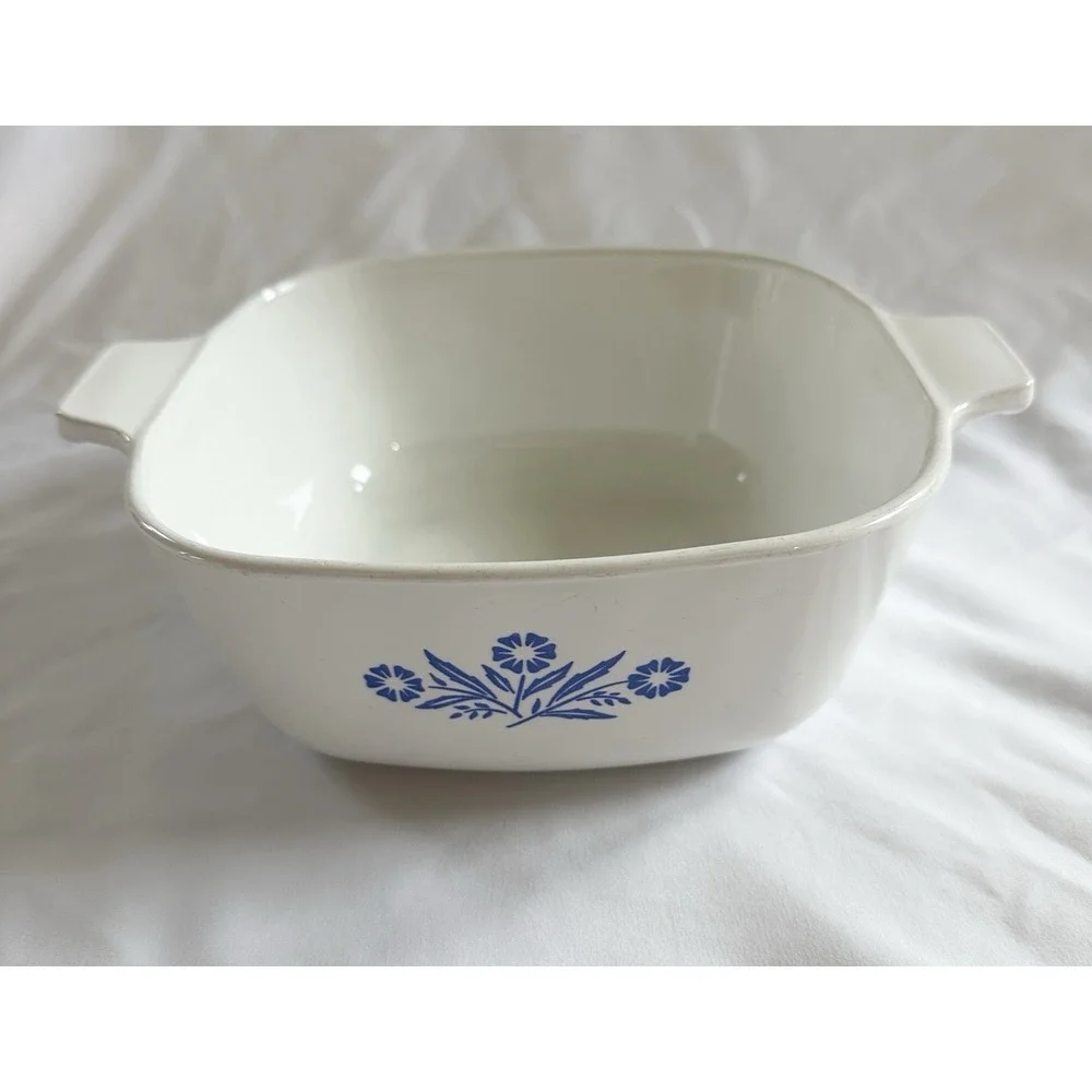 Vintage Corning Ware Blue Cornflower 1.5 1-1/2 Quart Casserole‎ Dish No Lid